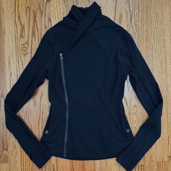 Lululemon Bhakti Double Zip Up Long Sleeve Sports Yoga Jacket  size 6 - Picture 15 of 16